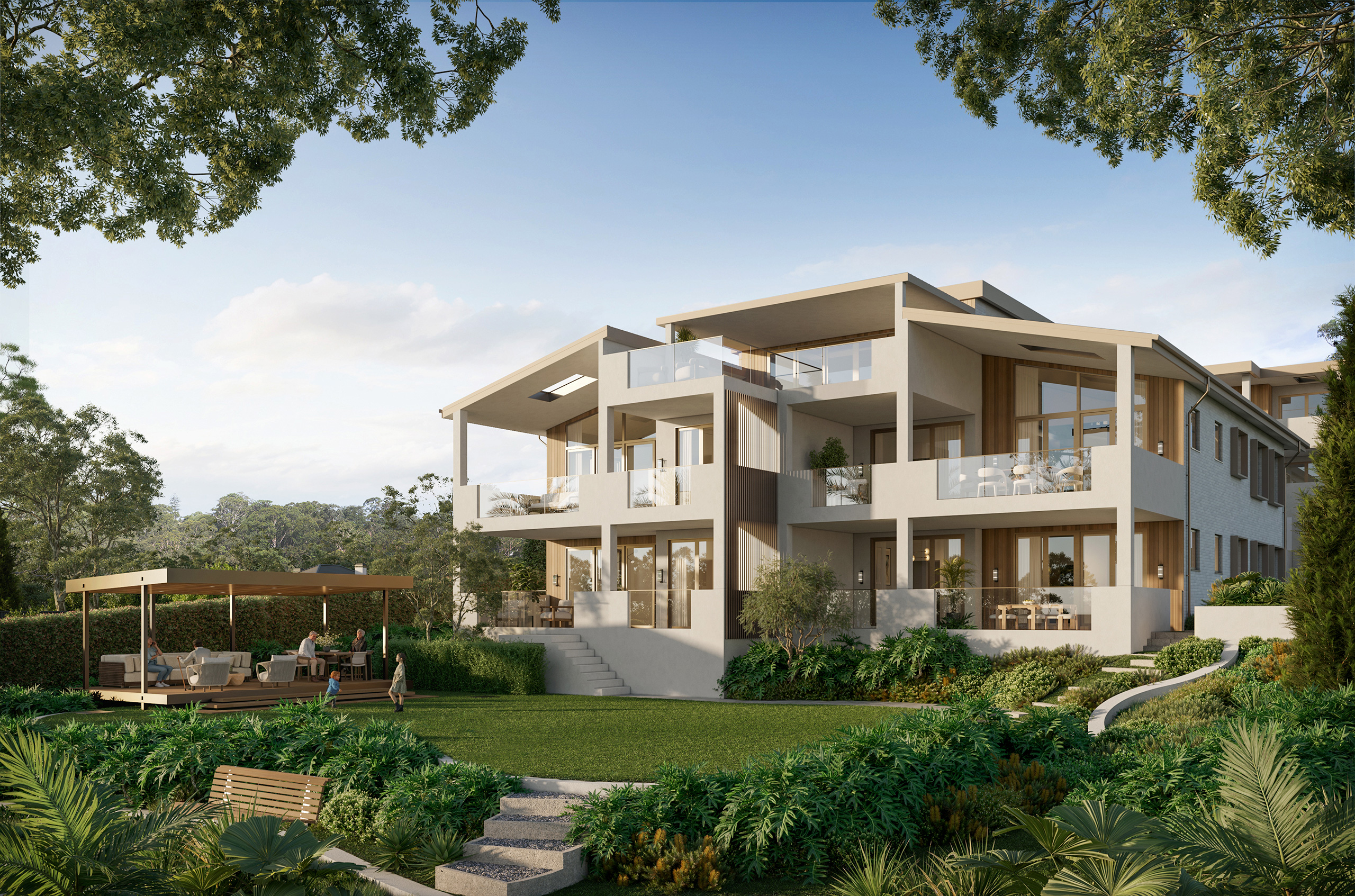 Distinctive architecture and considered luxury in harmony with nature.